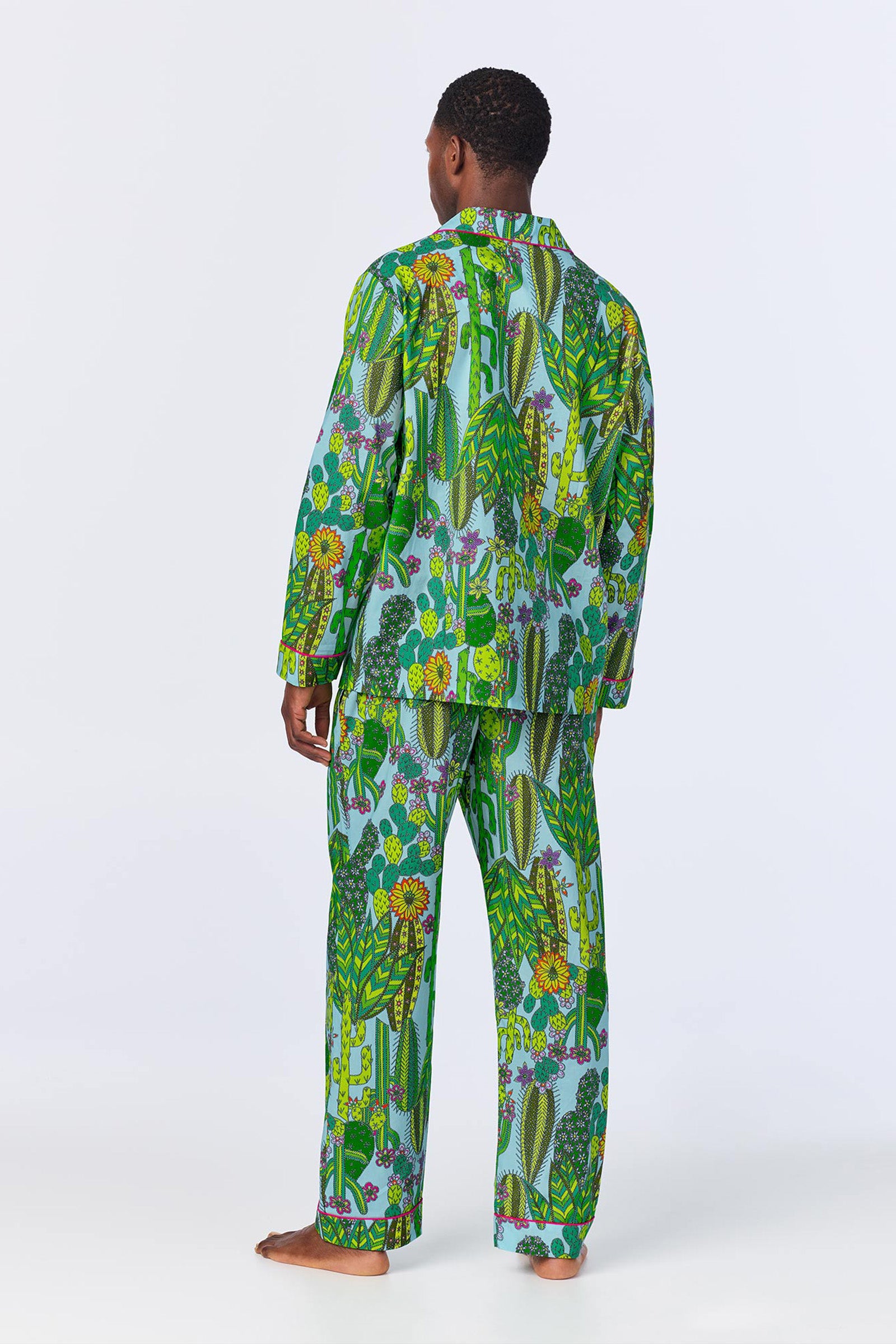 Men's Classic PJ Set - Cactus Poplin