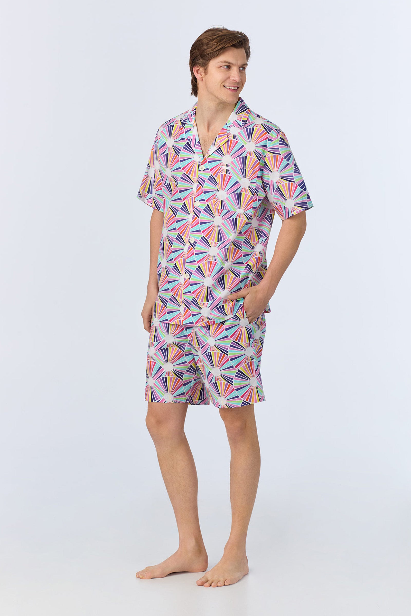 Men's Boxer PJ Set - Fanfare Poplin