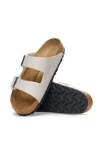 MEN'S ARIZONA ORIGINAL FOOTBED MINERAL GREY LEATHER SANDAL in MINERAL GREY additional image 2