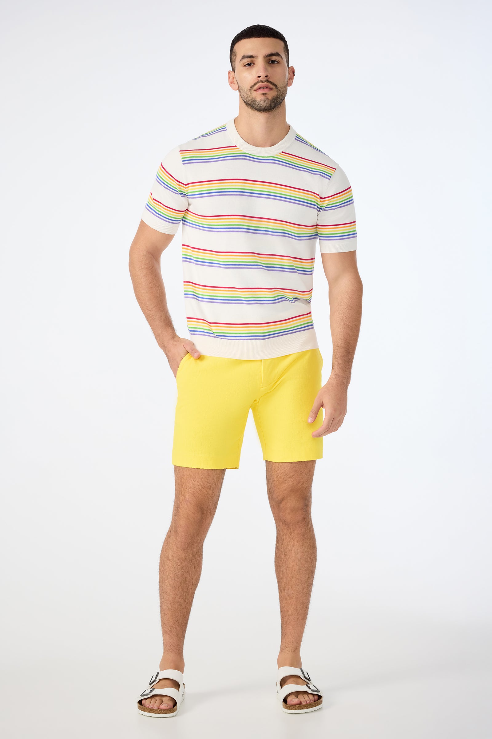 Carlo Short-Sleeve Crewneck - Pride
