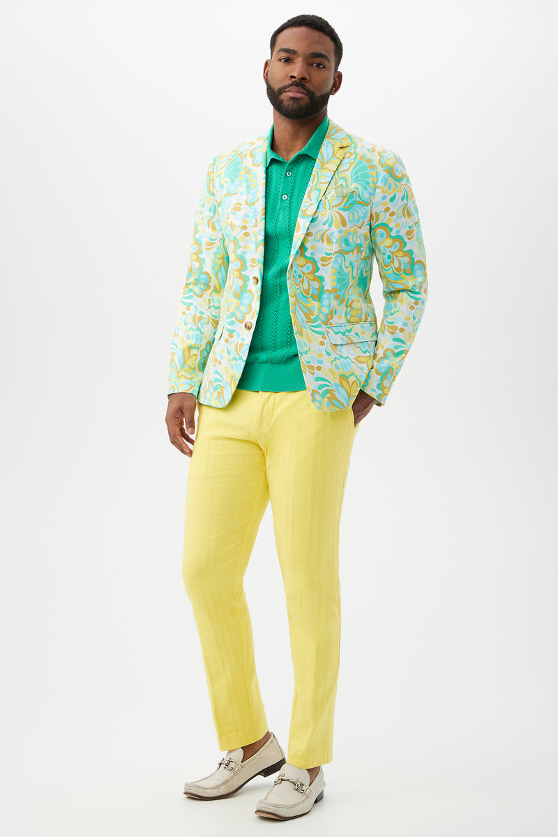 CLYDE SLIM TROUSER in DAISY additional image 2