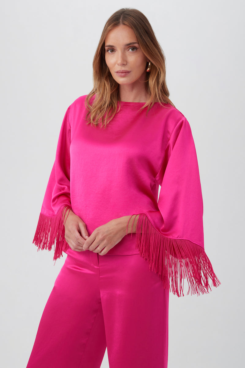 ARABELLA TOP in TRINA PINK additional image 6