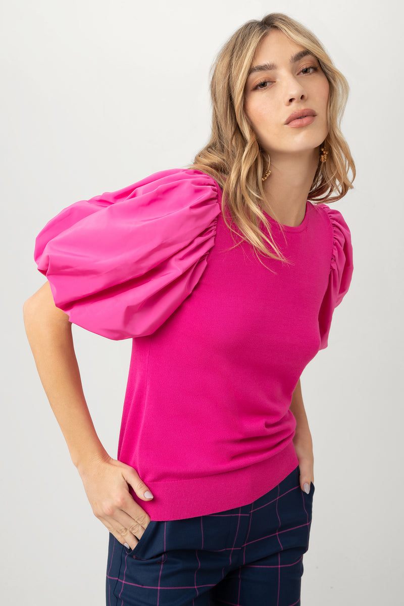 RHEA PULLOVER in TRINA PINK additional image 4
