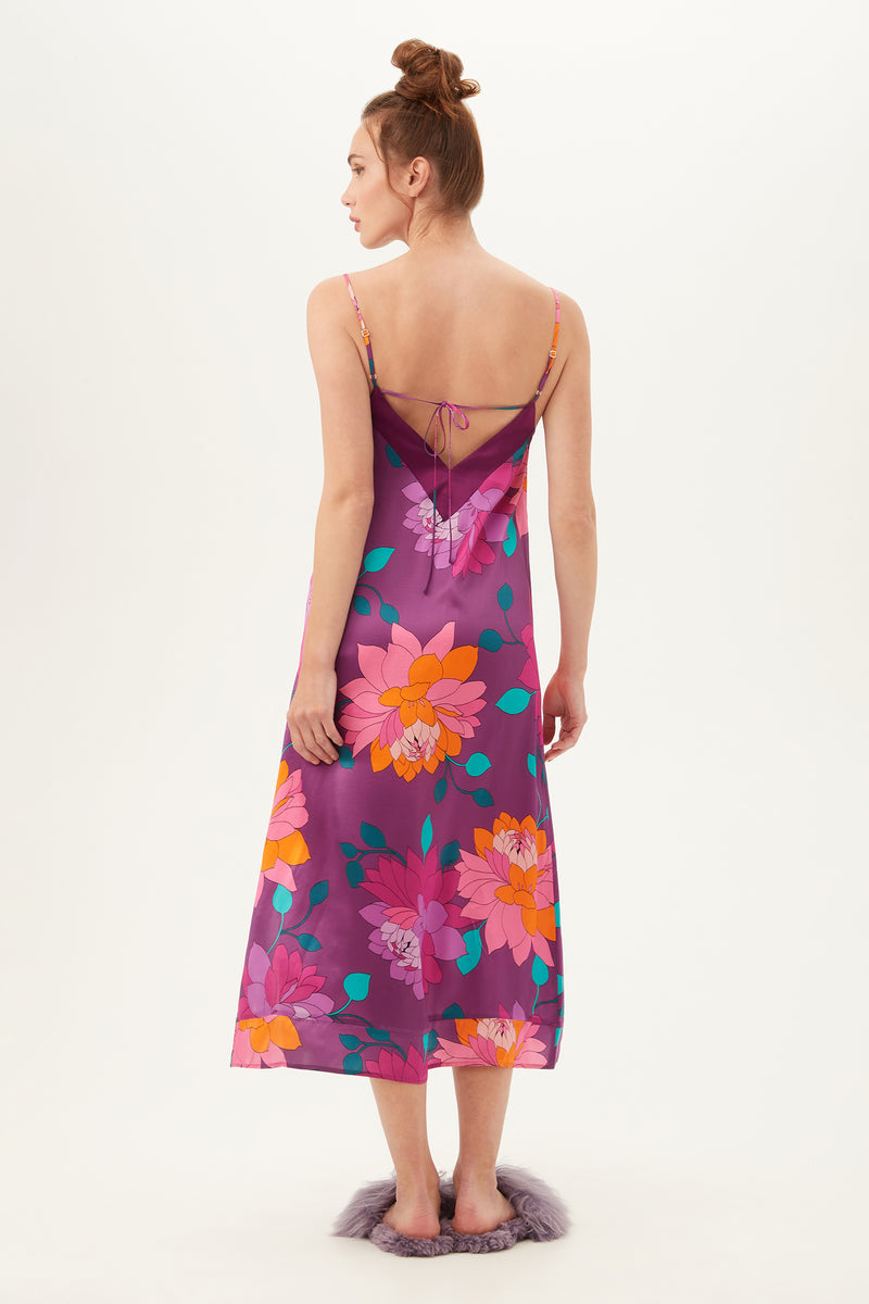 EVENING BLOOM MAXI CHEMISE in MULTI additional image 1