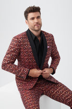 GREGORY BLAZER in RUQA RED MULTI additional image 7