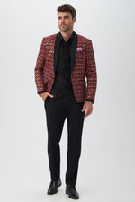 GREGORY BLAZER in RUQA RED MULTI additional image 5