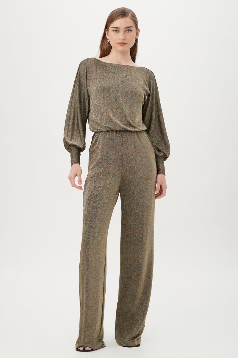 EUROPA JUMPSUIT in GOLD