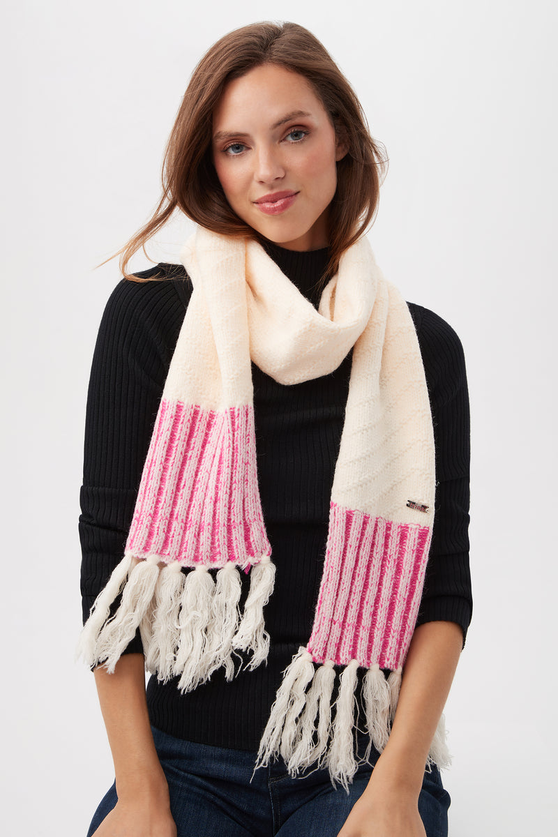 WHITE W/ PINK