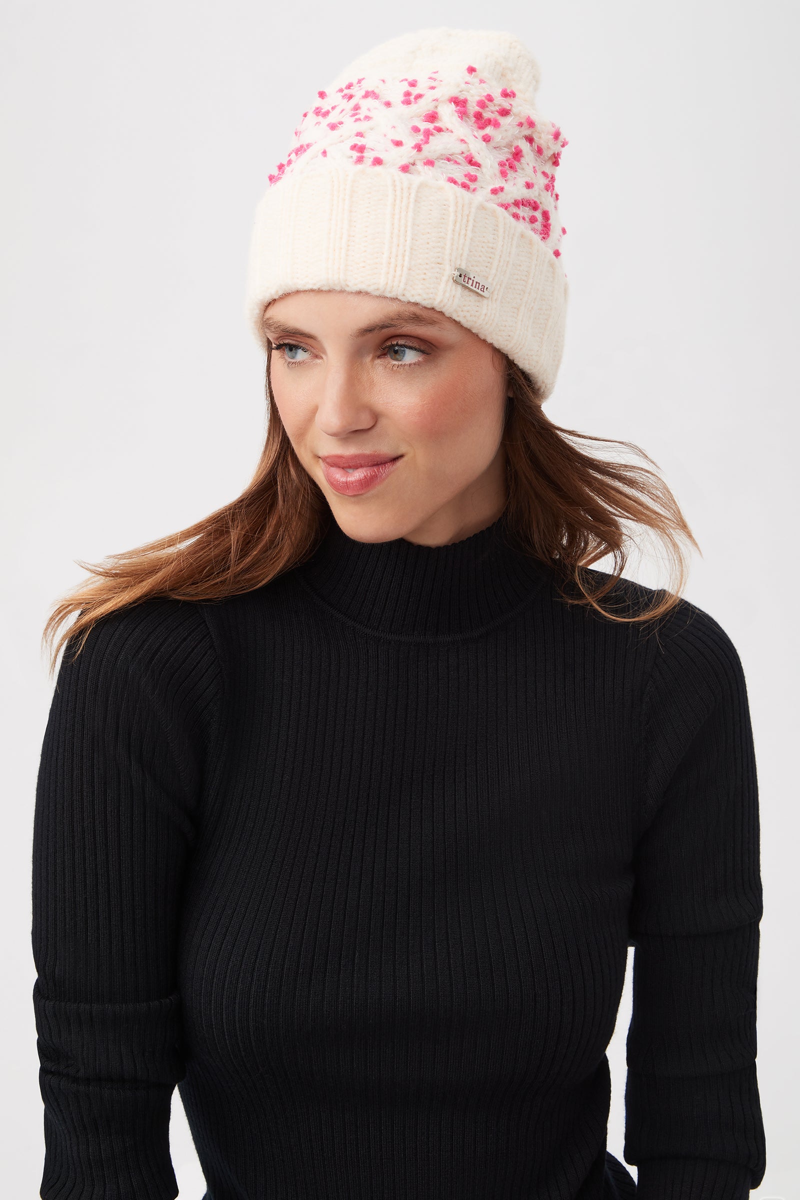 WHITE W/ PINK