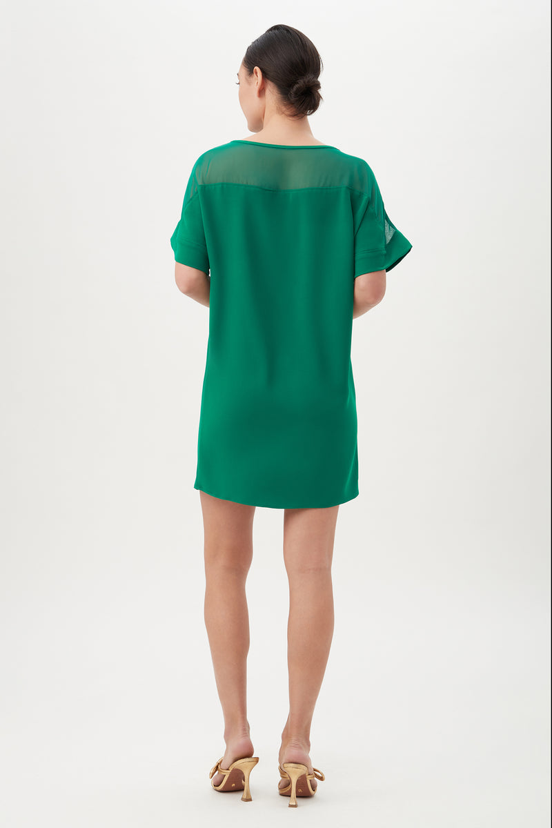 HYDEE DRESS in EMERALD additional image 1