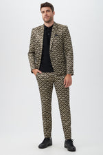 CLYDE SLIM TROUSER in GOLD additional image 2
