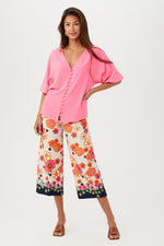 SAIL TOP in PAPILLON PINK additional image 8