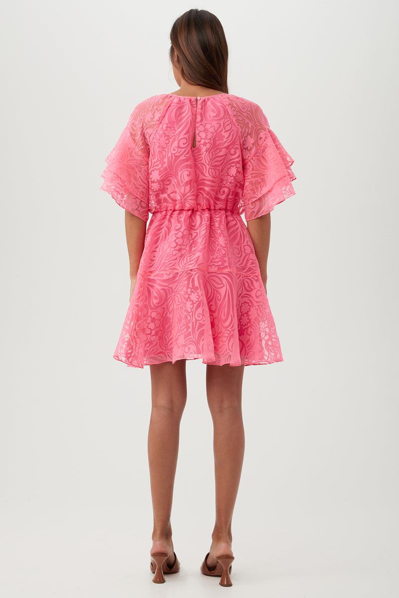FERRY DRESS in PAPILLON PINK additional image 1