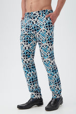 CLYDE SLIM TROUSER in MULTI additional image 3