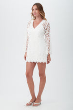 CHATEAU BELL LACE SWIM COVER-UP DRESS in CHATEAU BELL LACE SWIM COVER-UP DRESS additional image 4