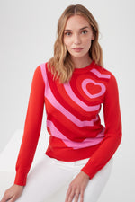 SWEETHEART SWEATER in MULTI additional image 4