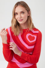 SWEETHEART SWEATER in MULTI additional image 5