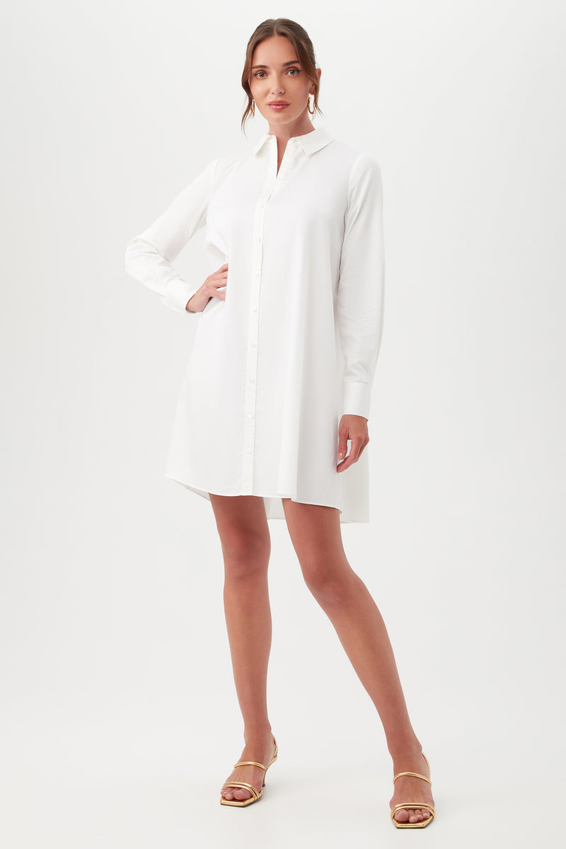 TULLA DRESS in WHITE additional image 4