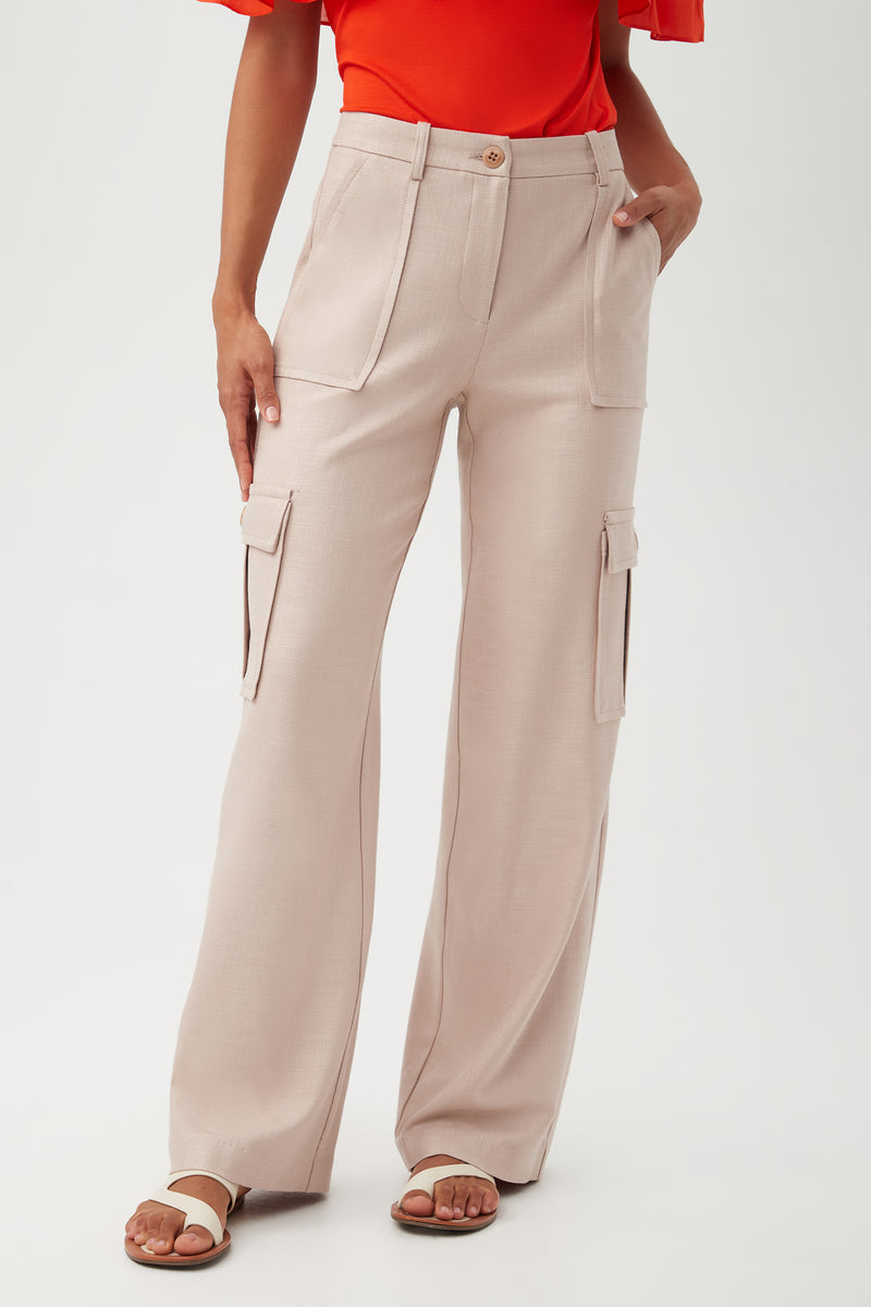 TALLAHASSEE PANT in FLAWLESS BEIGE