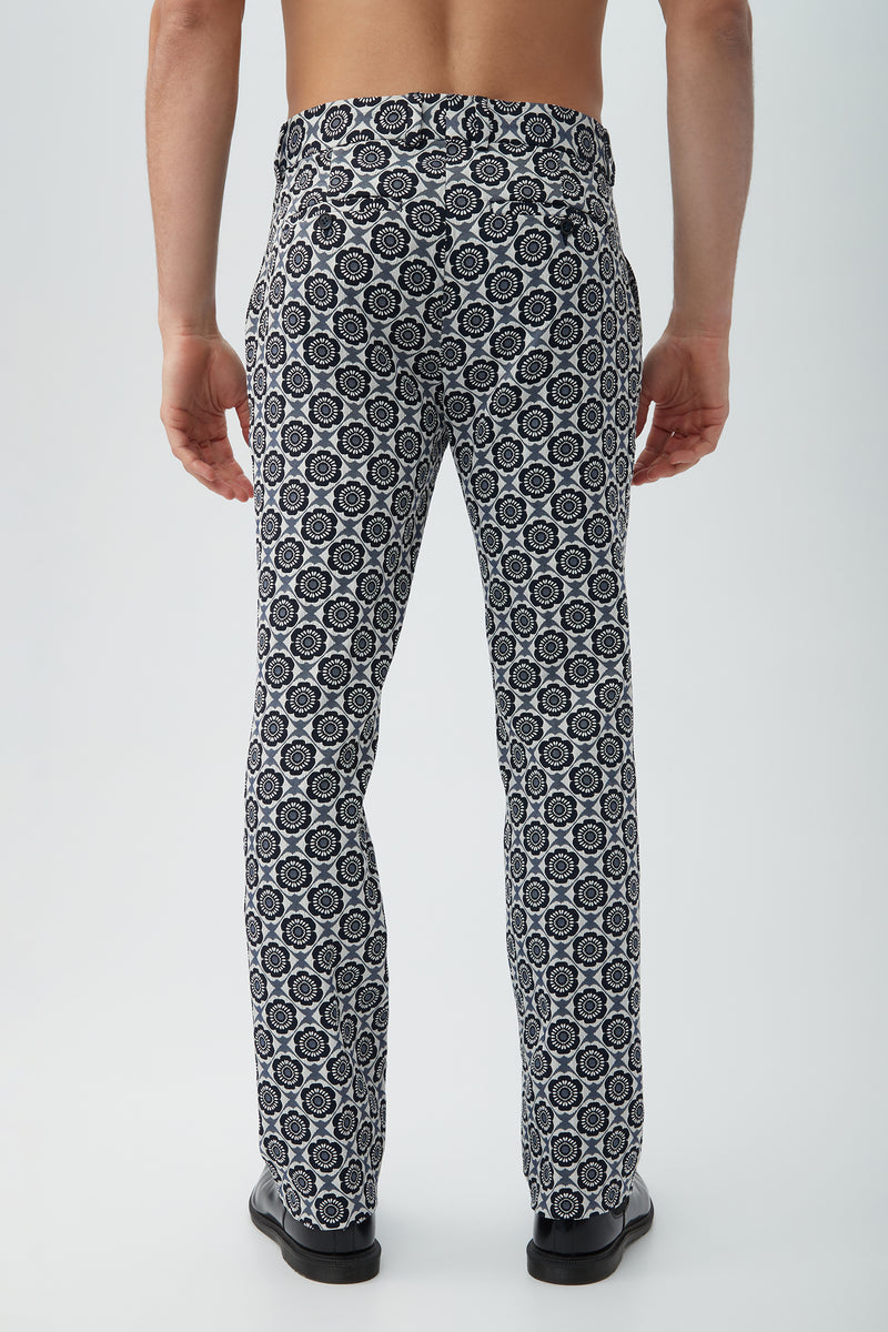 CLYDE SLIM TROUSER in INK additional image 1
