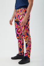 CLYDE SLIM TROUSER in MULTI additional image 4