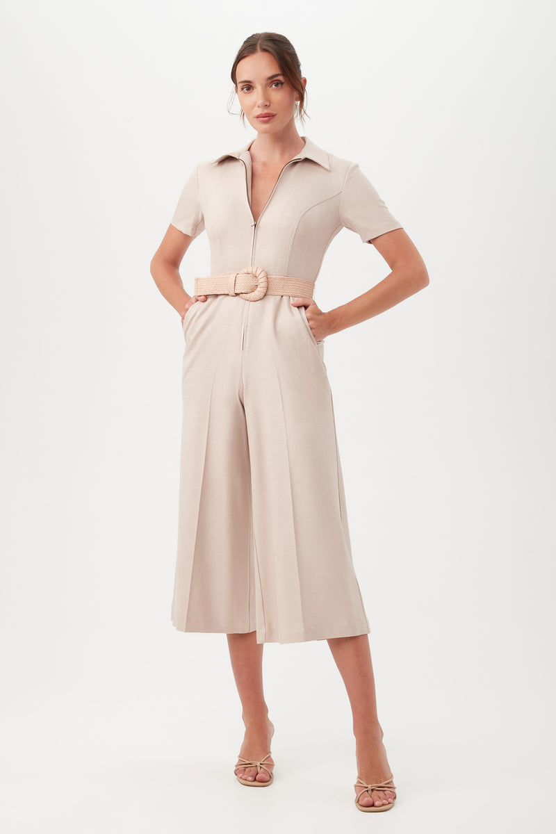 JANNISE 2 JUMPSUIT in FLAWLESS BEIGE additional image 2