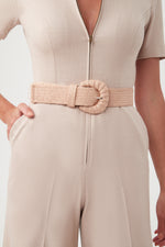 JANNISE 2 JUMPSUIT in FLAWLESS BEIGE additional image 4