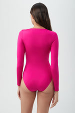 MONACO RING FRONT PADDLE SUIT in SANGRIA additional image 9