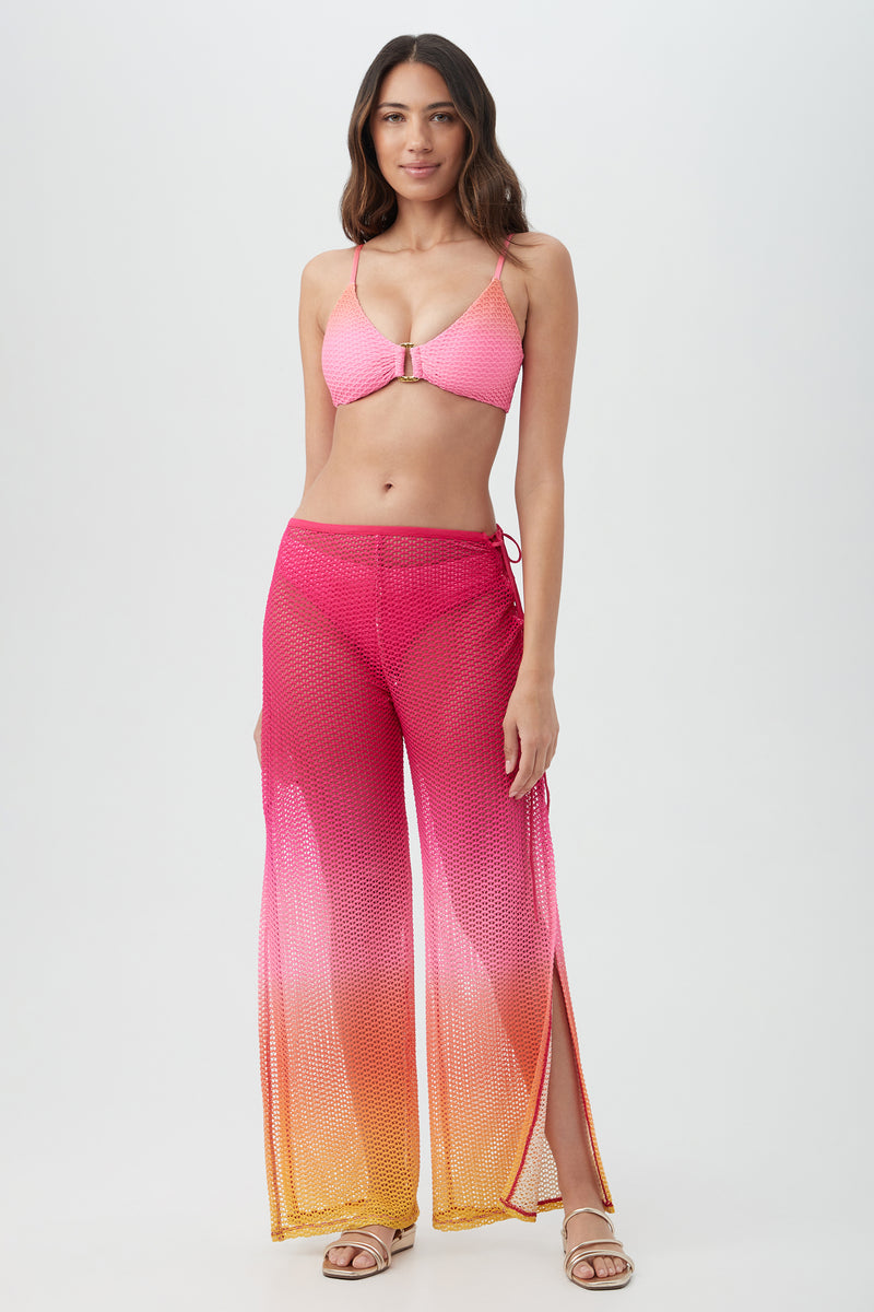 OPAL SIDE LACE UP PANT in SUN additional image 2