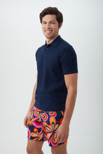 CAMILO SHORT SLEEVE POLO in INK additional image 11