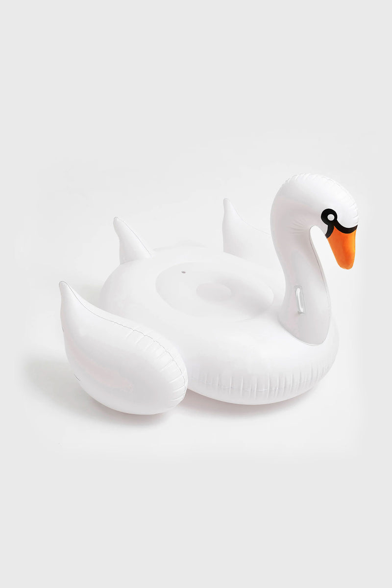 SWAN LUXE RIDE ON FLOAT in WHITE