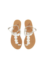 ANCIENT GREEK SANDALS ASTERAS in SILVER additional image 2
