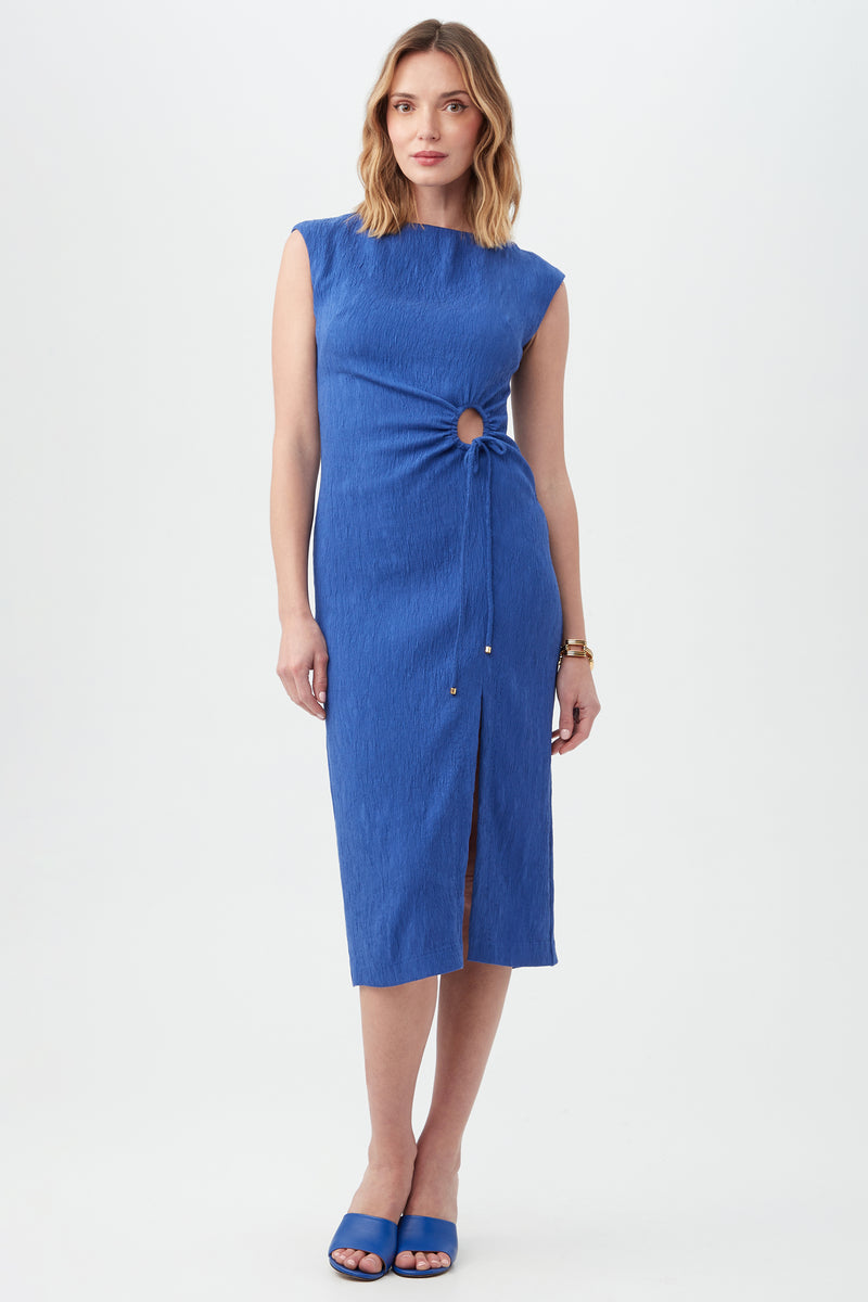 EVELYN DRESS in ADMIRAL BLUE additional image 2