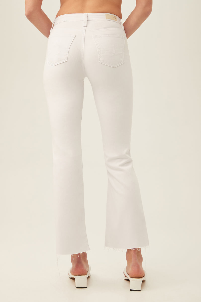 AG WOMEN'S WHITE ANGEL BOOTCUT JEAN in WHITE additional image 1