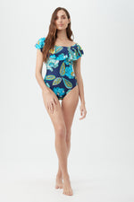 PIROUETTE OFF THE SHOULDER RUFFLE ONE PIECE in PIROUETTE OFF THE SHOULDER RUFFLE ONE PIECE additional image 3