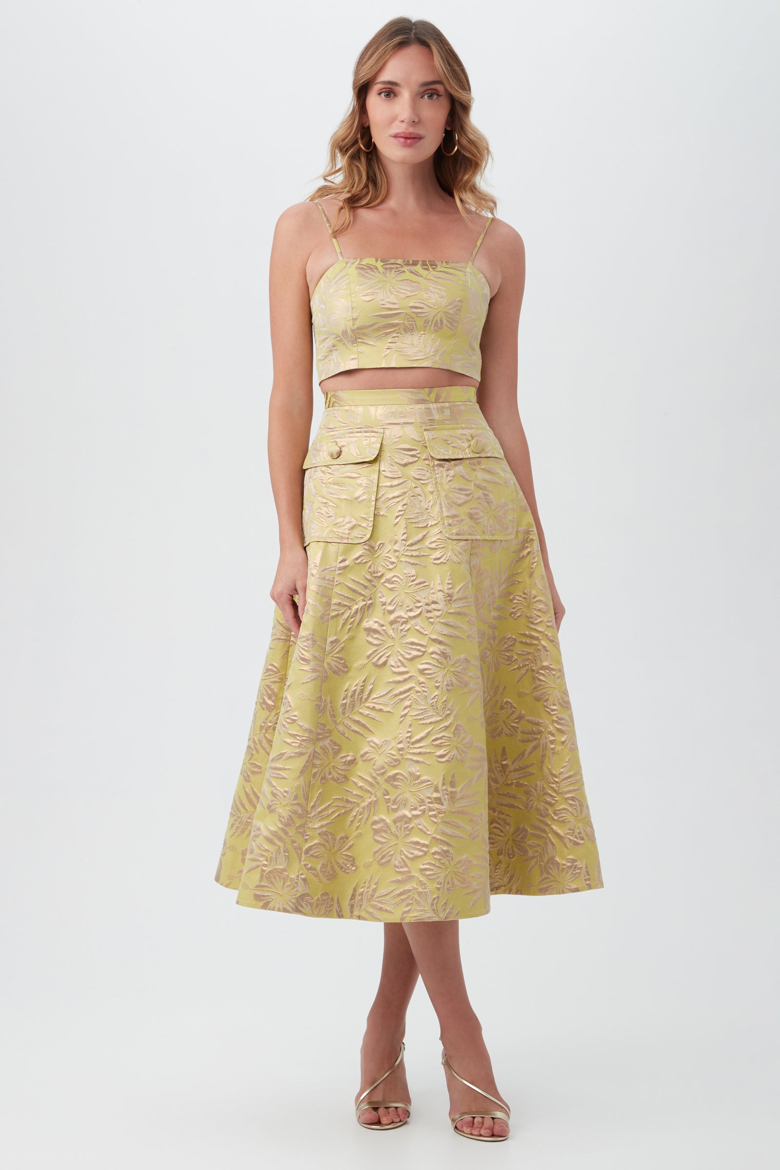 LUAU LIME/GOLD