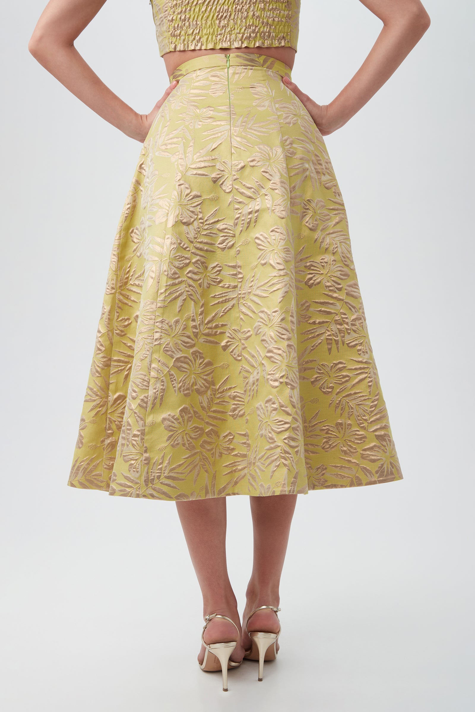 LUAU LIME/GOLD