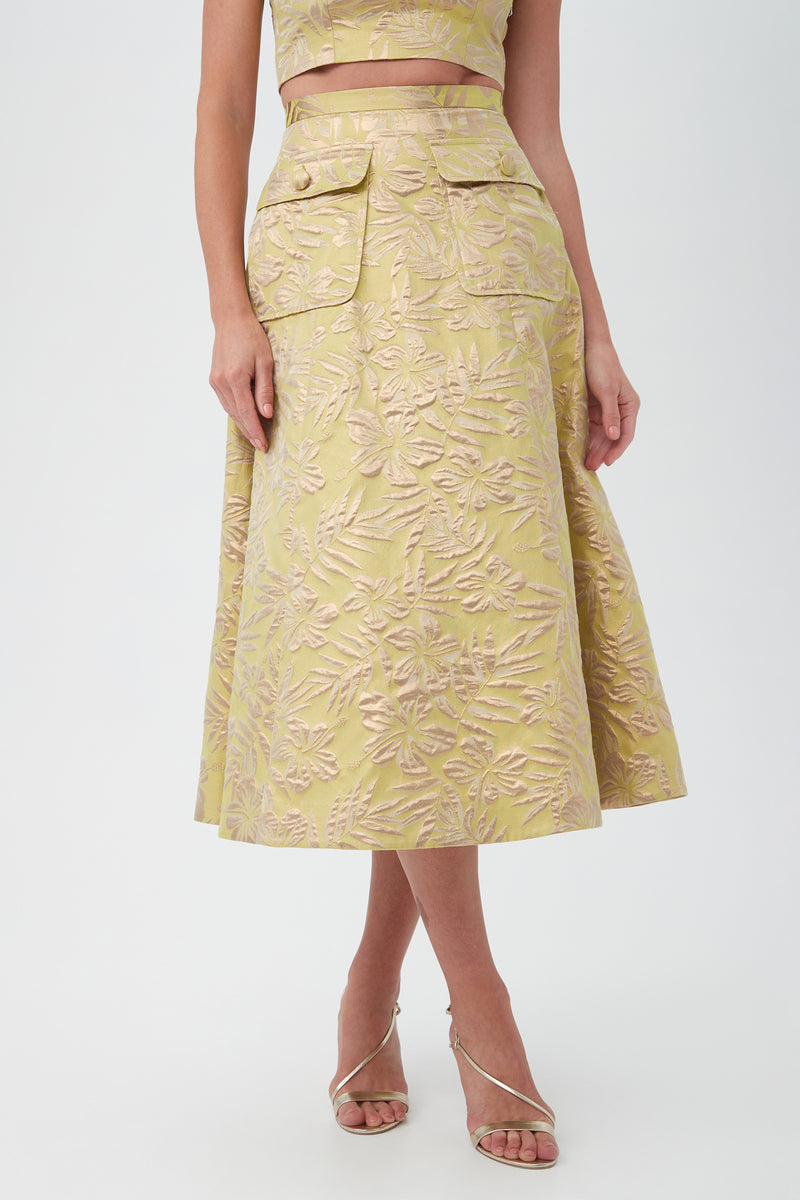 LUAU LIME/GOLD