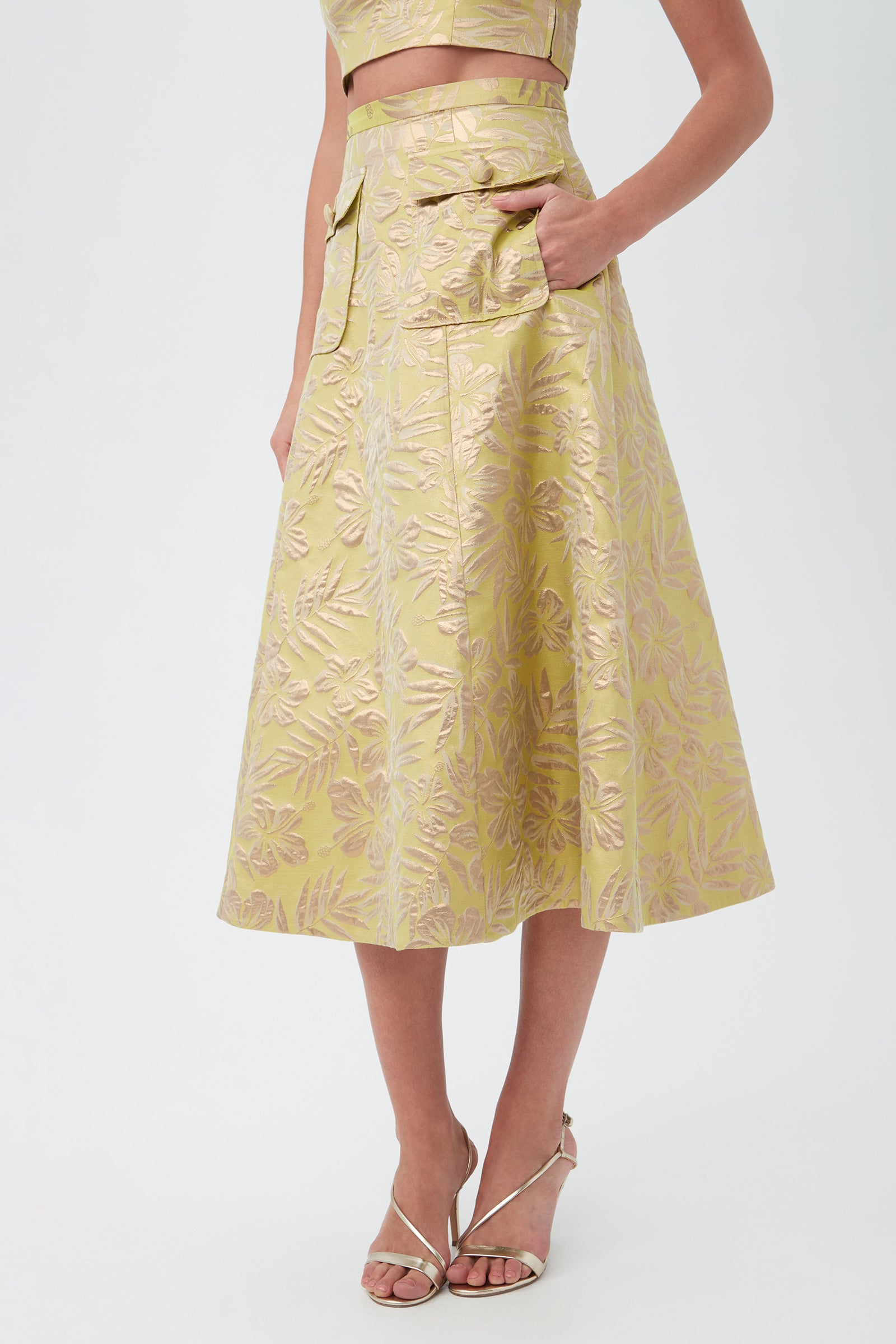 LUAU LIME/GOLD