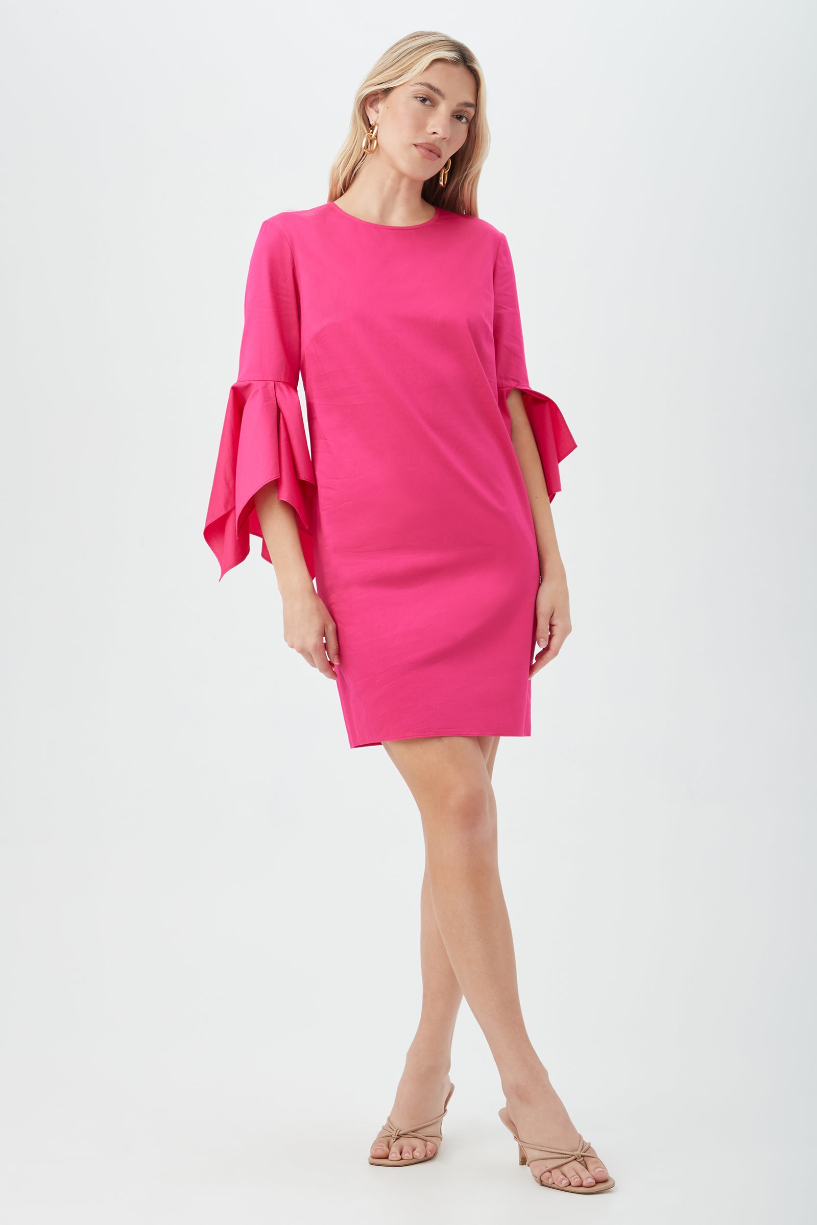 Trina Turk Women's Fontainebleau Dress in Pink Size XXL