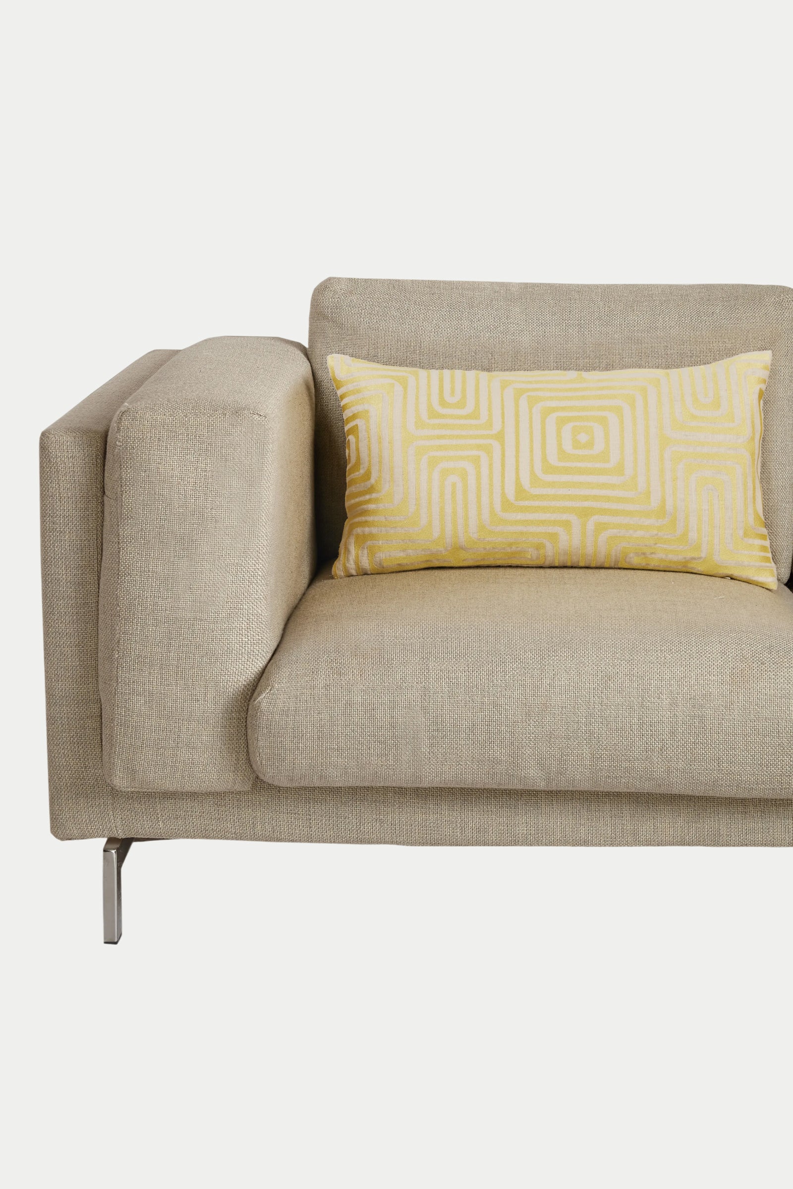 Of course! Please share the keywords you'd like blended into the description for the AMAZING MAZE EMBROIDERED PILLO.