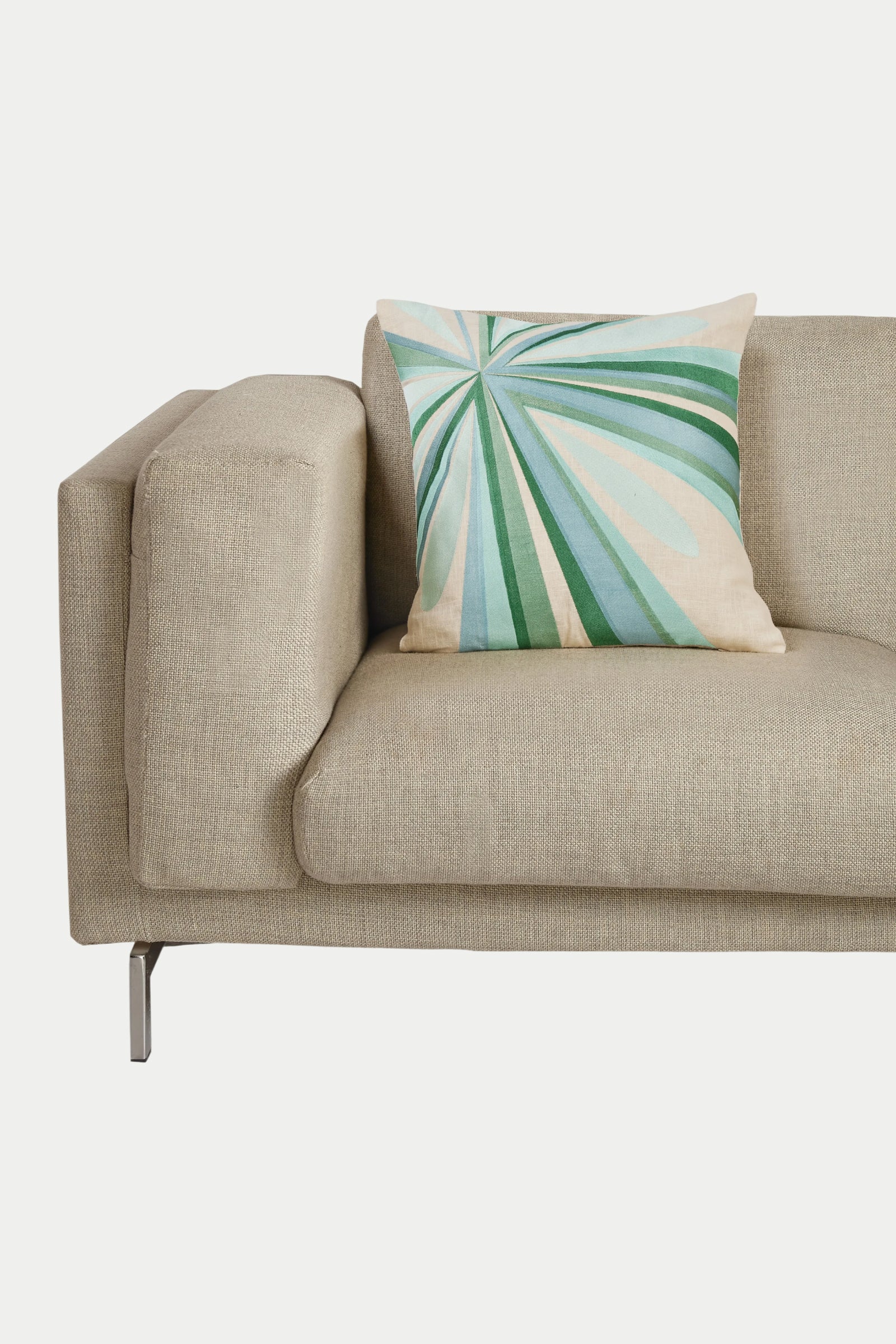 Of course! Please provide the keywords you’d like blended into the SHANTE EMBROIDERED PILLOW description.