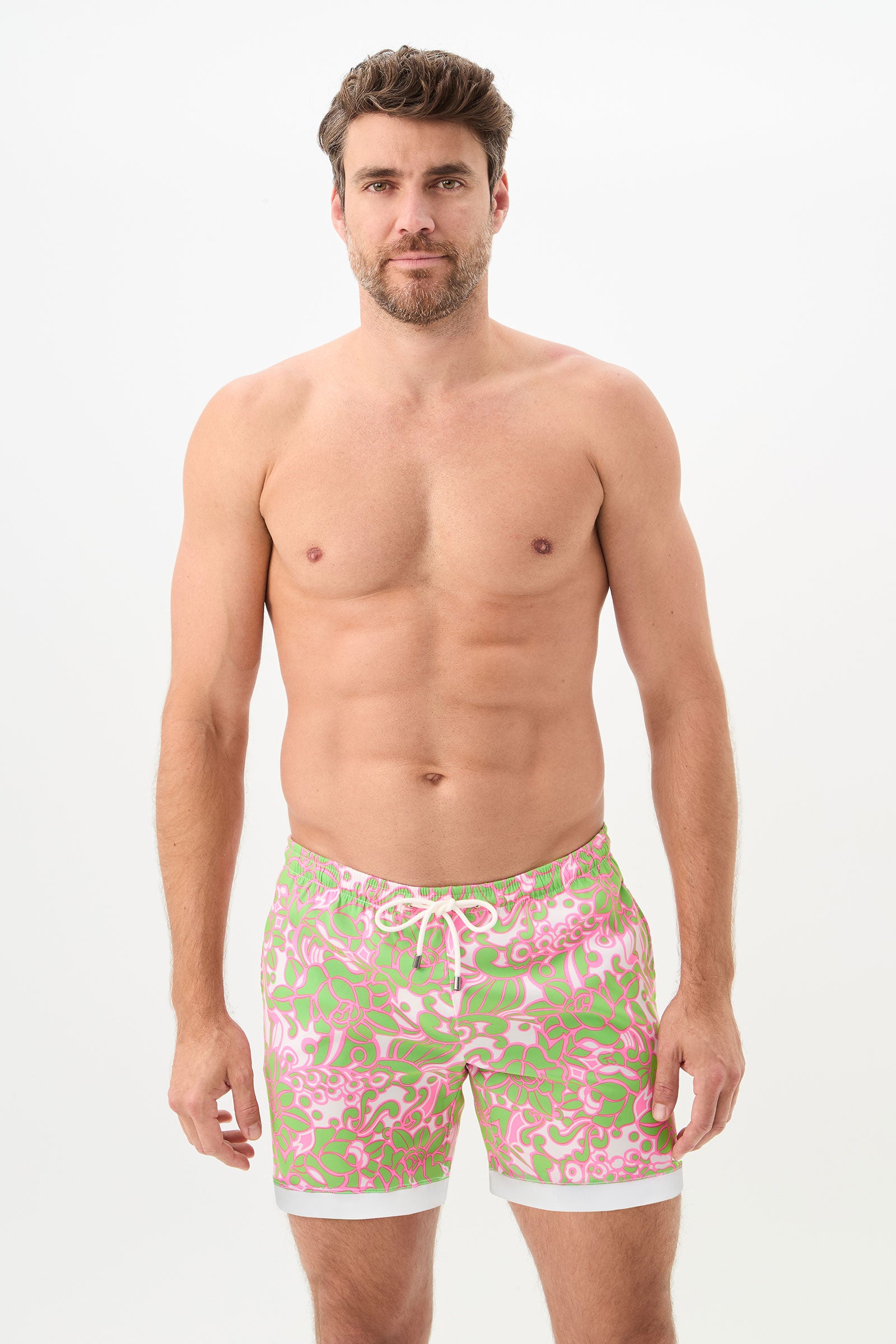 Hermosa Beach Board Short - Petra Floral
