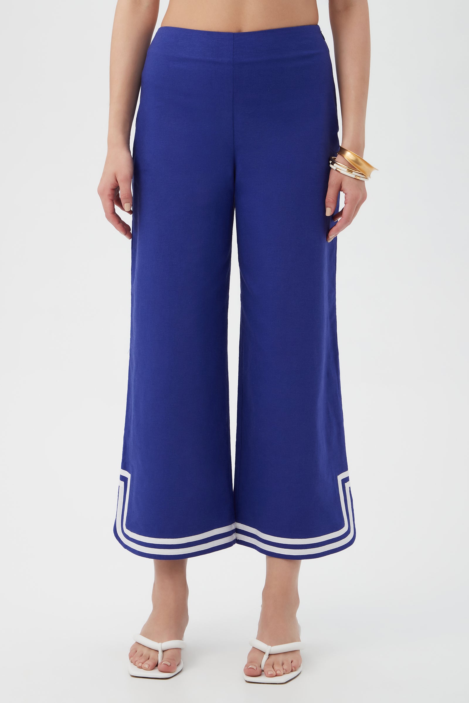 Abbey Wide-Leg Crop Pants