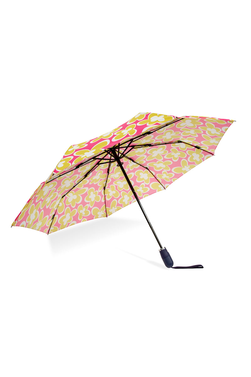TRINA TURK PALM BAY FLORAL COMPACT UMBRELLA in TRINA TURK PALM BAY FLORAL COMPACT UMBRELLA additional image 6