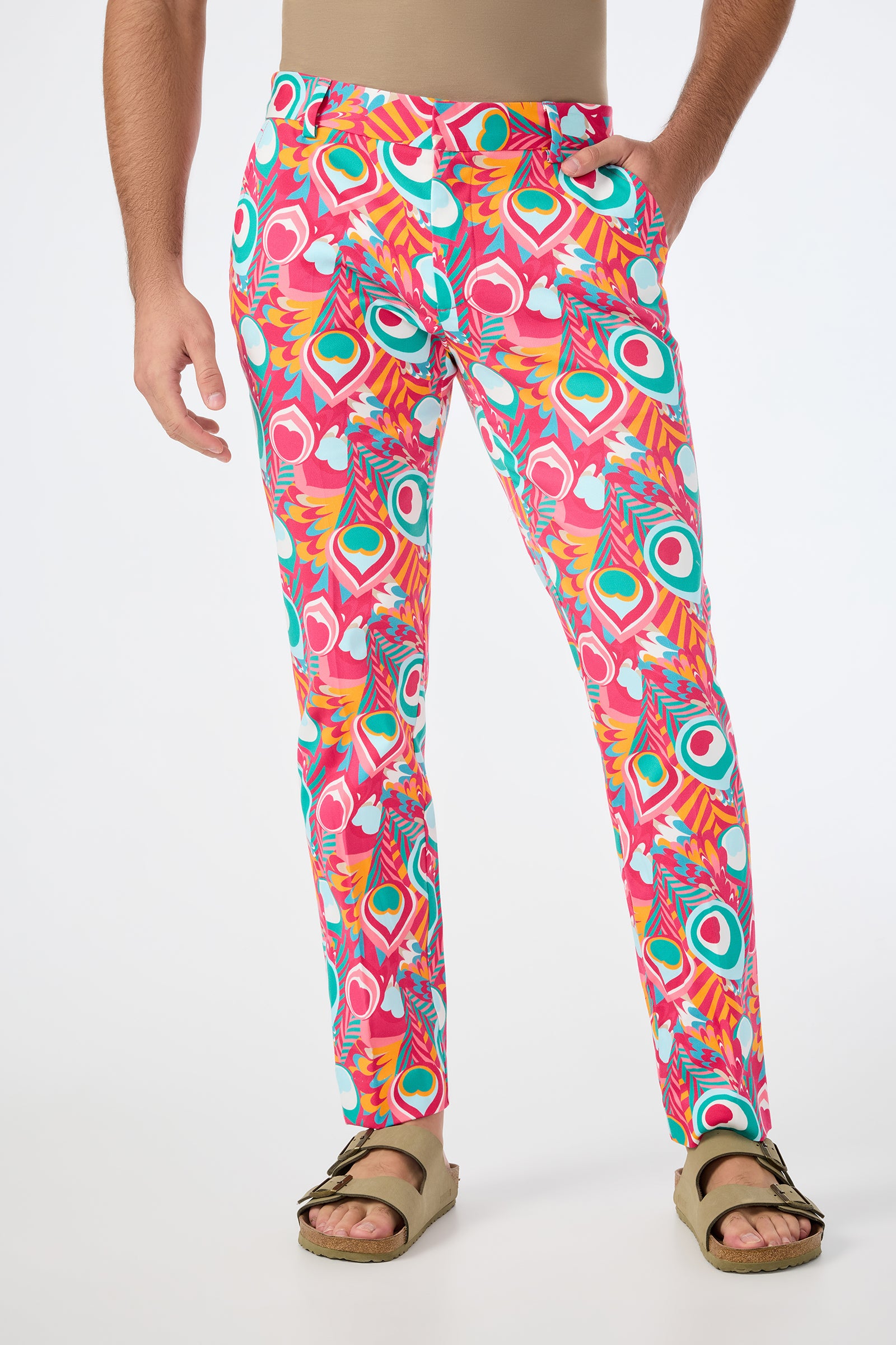 Clyde Slim Trouser - Dramont Herringbone