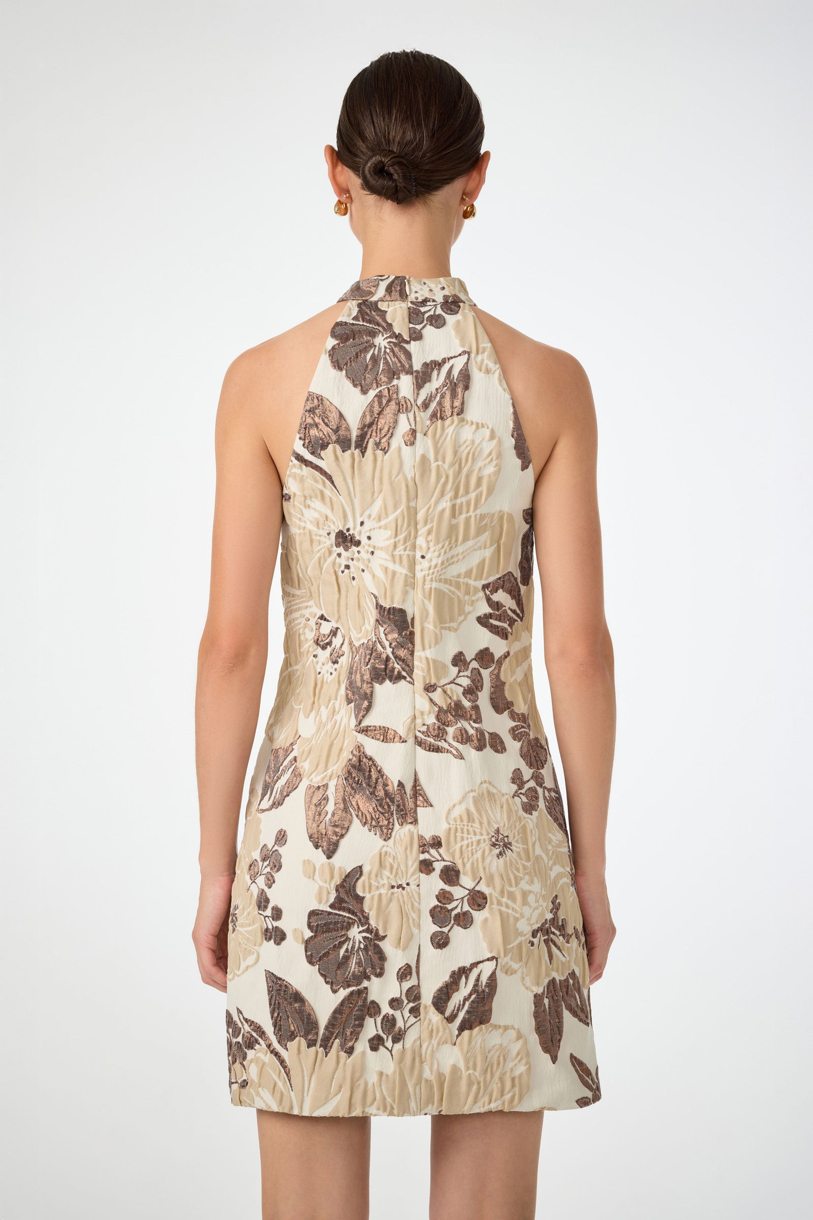 Garam Sleeveless Halter Dress