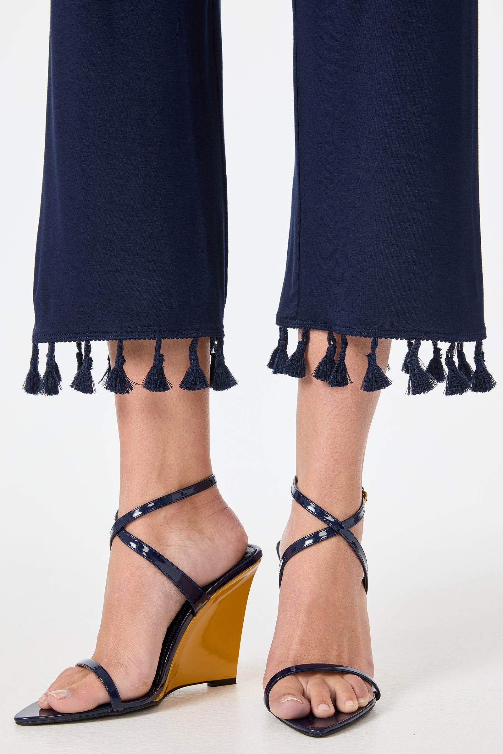 Jennet Tassel Hem Pants