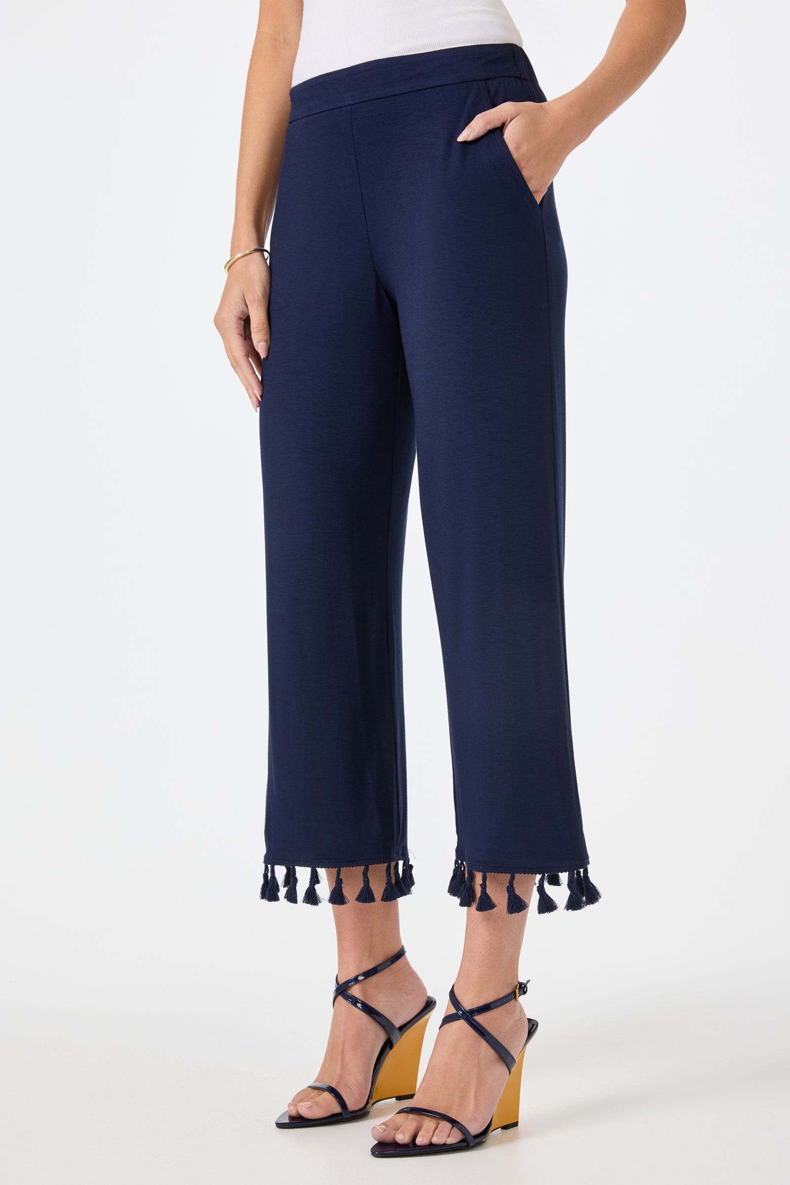 Jennet Tassel Hem Pants