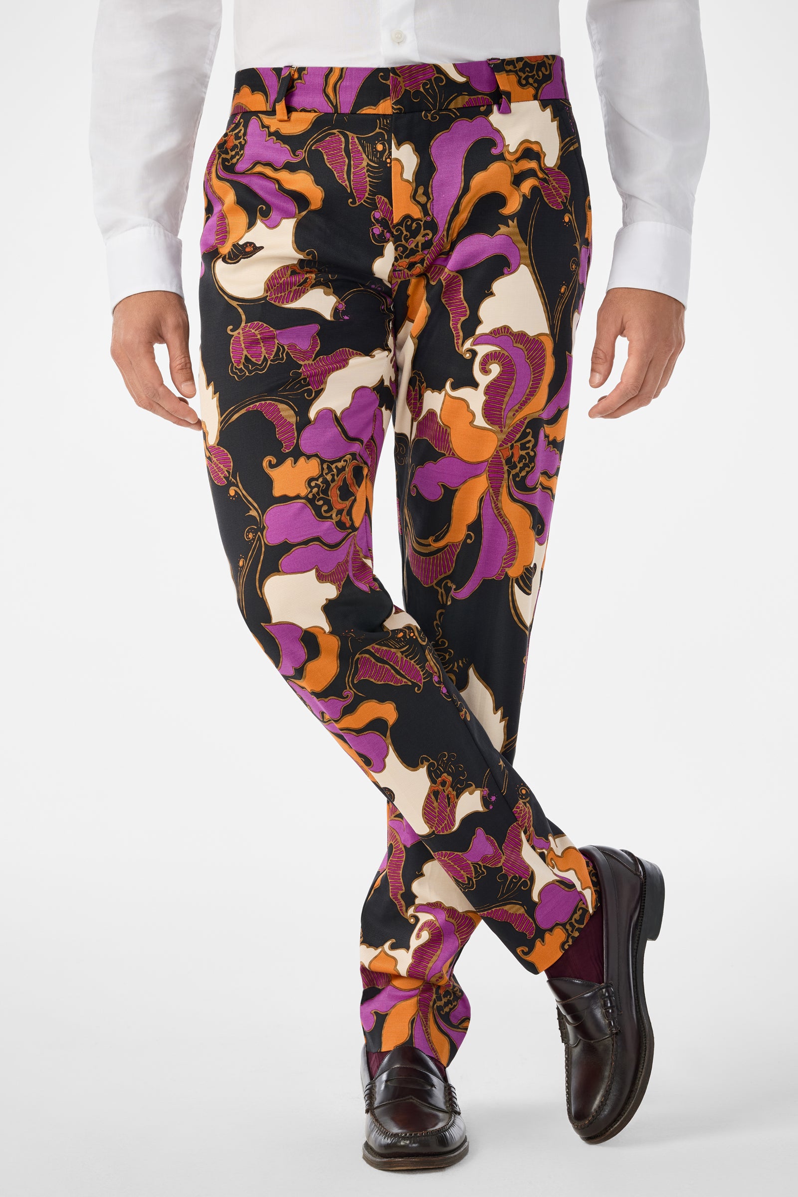 Clyde Slim Trouser - Forrester Faille | Mr Turk